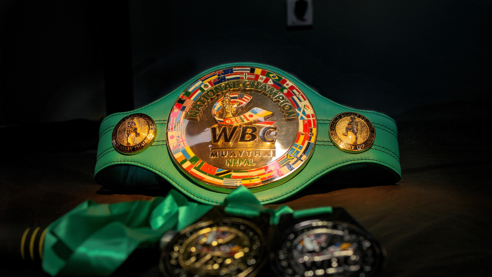 WBC Muay Thai championship belt presentation